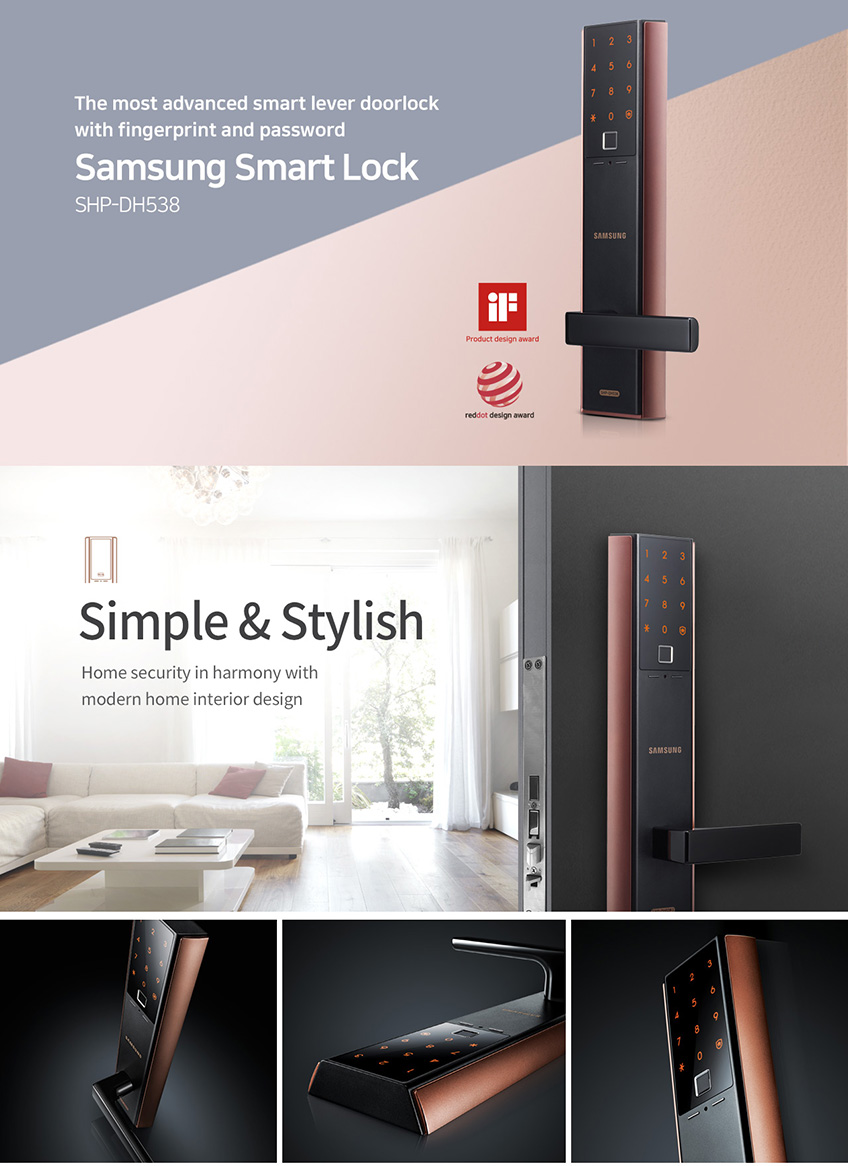 Samsung Smart Doorlock SHP-DH538